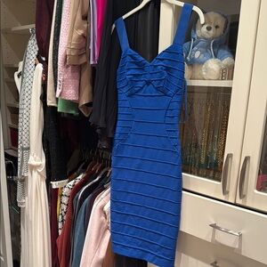 Ted Baker Royal Blue Bodycon Dress